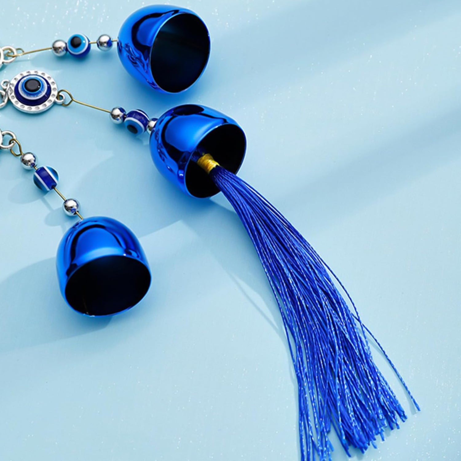 Metal Evil Eye Wind Chime Bells (Mix Design  1 Pc) Metal Evil Eye Wind Chime Bells (Mix Design  1 Pc)